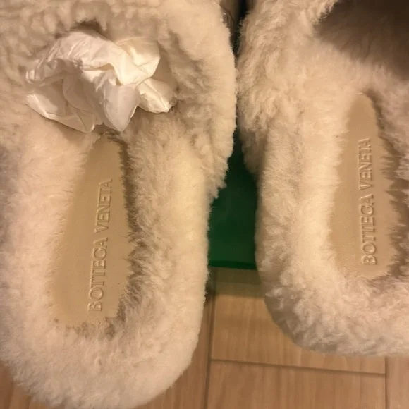 NWT Bottega Reggie Flat in  coco cachemire - Picture 6 of 10